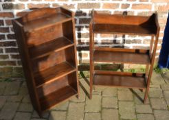 2 bookcases