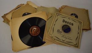 Various 78's including Elvis Presley