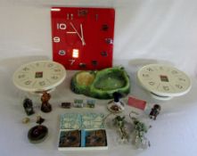 Various ceramics etc inc cake stands & W