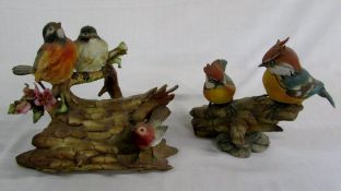 2 limited edition Capodimonte birds 503/