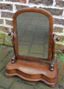 Victorian toilet mirror