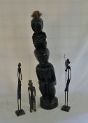 Various tribal figures