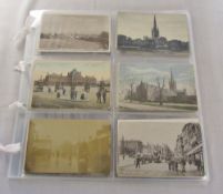 Assorted postcards inc Sandringham and L