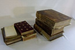 Various bibles & books inc Thomas Hood &