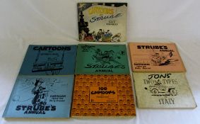 6 vols Strube's Annuals & Jon's Two type