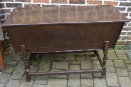 19th century oak & elm dough bin