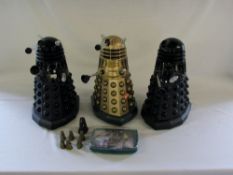 Doctor Who Dalek toys etc