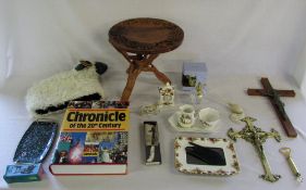 Various ceramics etc inc Chronicle of th