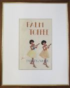 1930s Palm Toffee advertising poster des