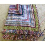 Hand crocheted blanket/bed spread approx