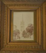 Victorian framed photograph of St James'