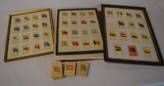 Collection of Kensitas cigarette silks (