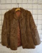 French rabbit fur coat