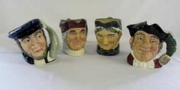 Royal Doulton large character jugs 'Capt