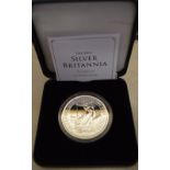 2014 1oz .999 fine silver Britannia Seri