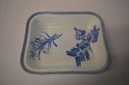 Wedgwood blue & white dish