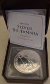 2014 1oz .999 fine silver Britannia Seri