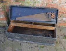 Old tool chest & some tools