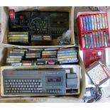 2 ZX Spectrums with cassette games and j