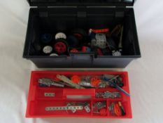 Box of Meccano (quantity in lid not show