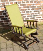 Late 19th century American rocking chair