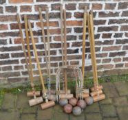 Croquet set