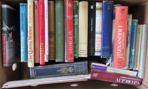 Selection of books relating to the Royal