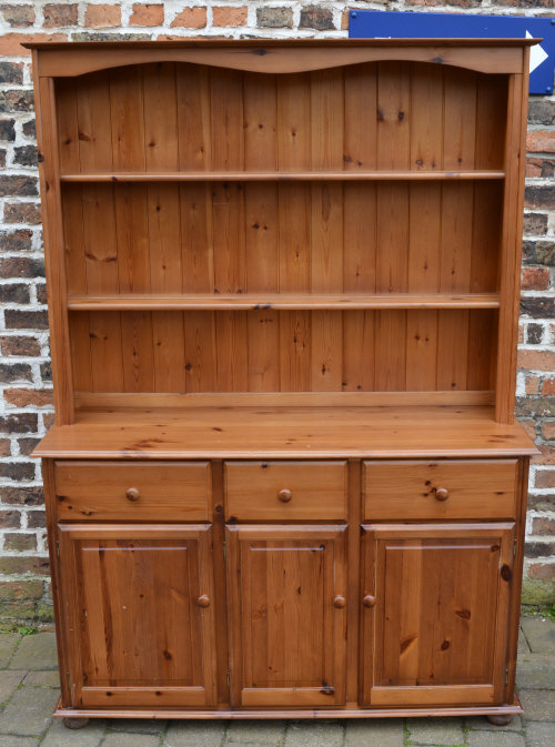 Pine welsh dresser