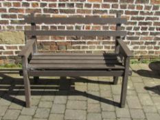 Garden bench