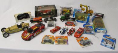 Various die cast model cars inc Burago,