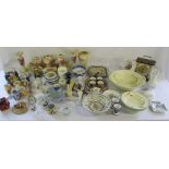 Assorted ceramics etc inc Denby, Coalpor