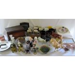 Selection of ceramics, silver plate etc