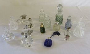 Various scent bottles