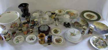 Various items inc Shelley, Royal Worcest