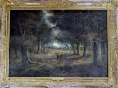 Joseph Thors (a.1863-1900) oil on canvas