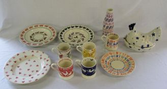 Assorted Emma Bridgewater ceramics