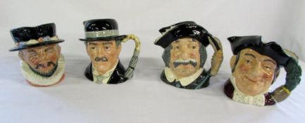 Royal Doulton large character jugs 'Beef