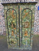 Victorian decoupage wardrobe