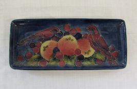 Moorcroft pomegranate and bird pattern p