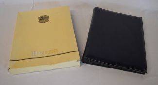 Large Henzo leatherette photo album with