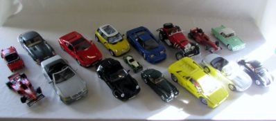 Assorted model cars inc Burago and Maist