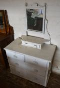 Pine dressing table / chest of drawers p