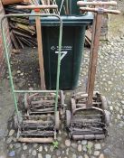 4 vintage push mowers: Suffolk Viceroy M