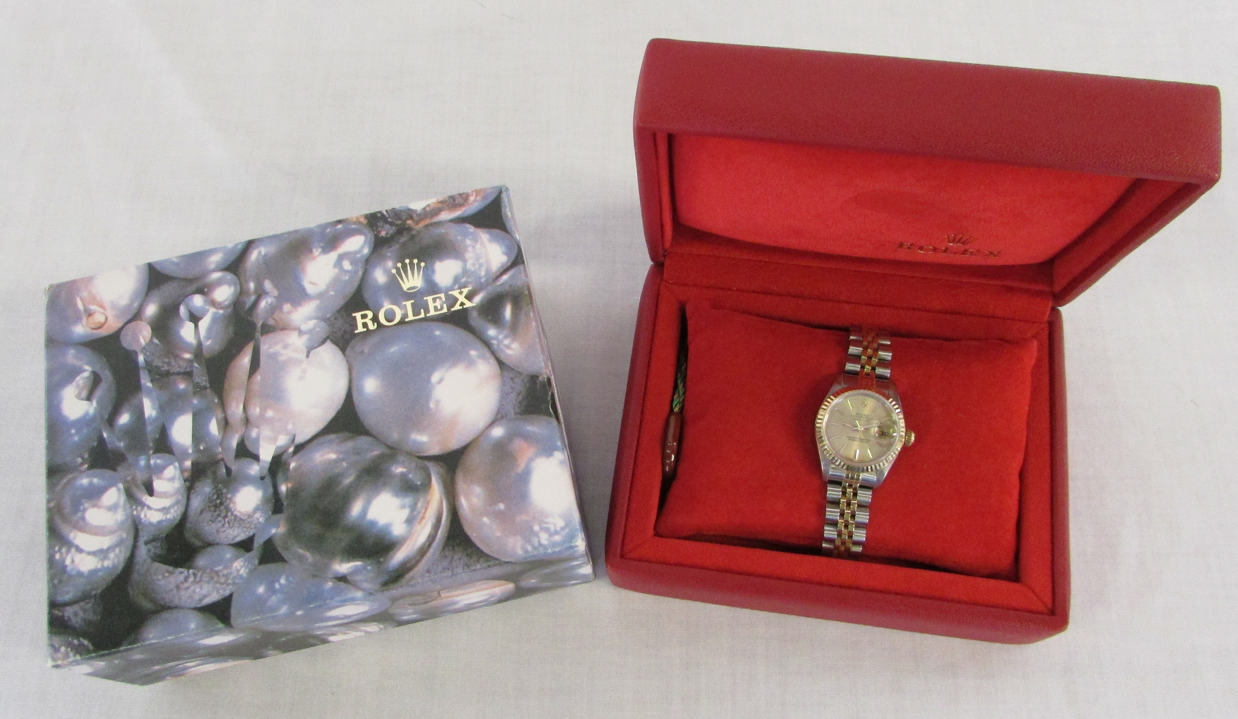 Ladies Rolex oyster perpetual datejust b - Image 4 of 4