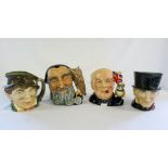 Royal Doulton large character jugs 'Padd