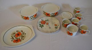 Various ceramics including J & G Meakin