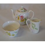 Royal Worcester 3 piece tea set comprisi