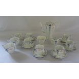 Shelley Coffee Set 'Blue Iris' RD 723404