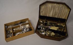 Various silver plate / stainless steel c