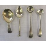 Silver caddy spoon London 1834, teaspoon